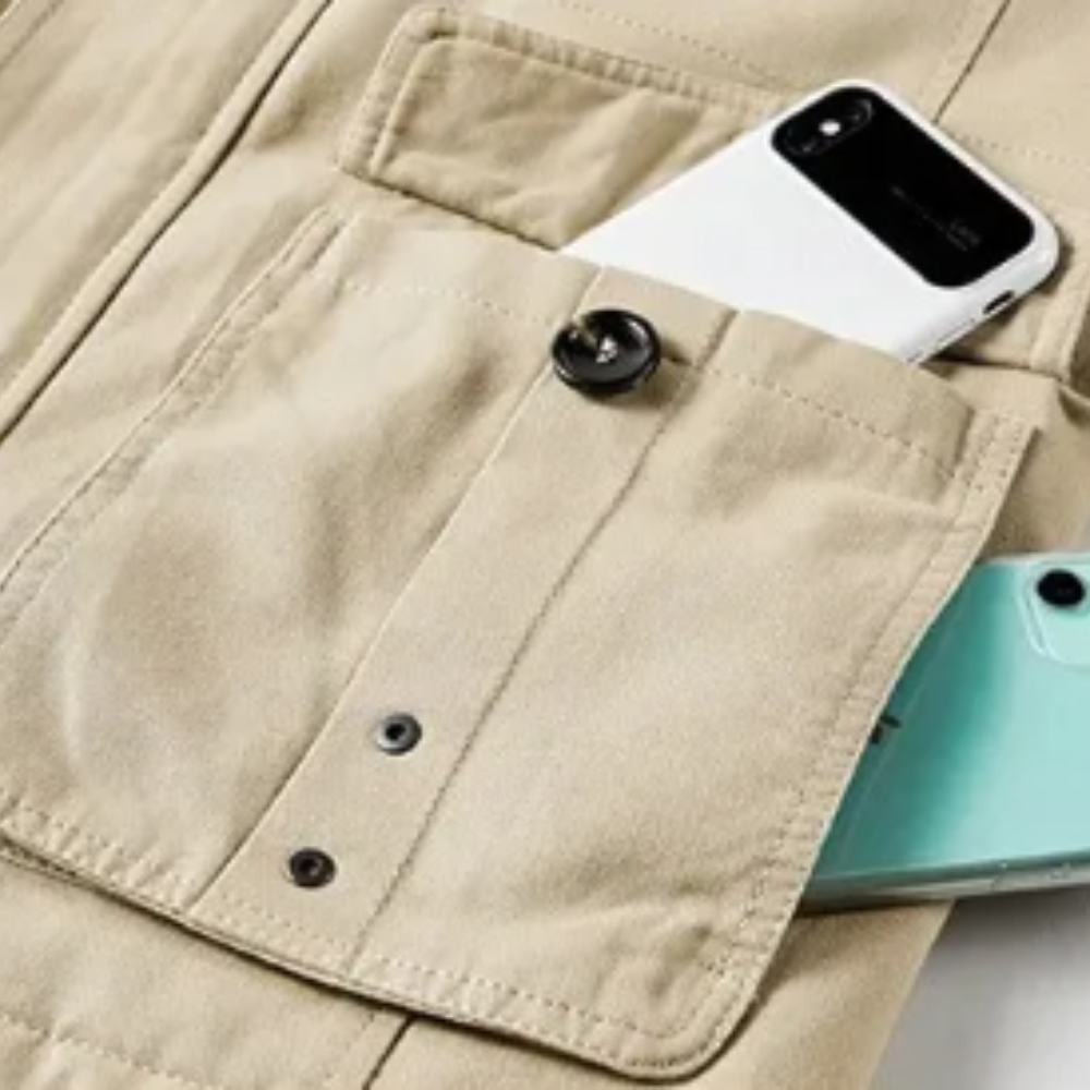 Elegancka ocieplana kurtka zimowa premium