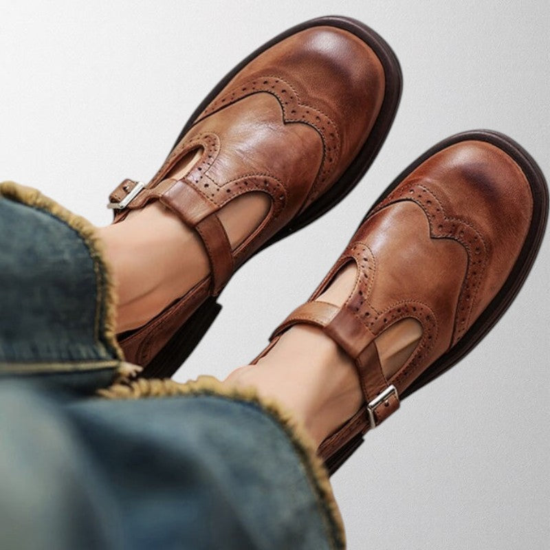 Sofia | Eleganckie Obuwie Skórzane w Klasycznej Formie