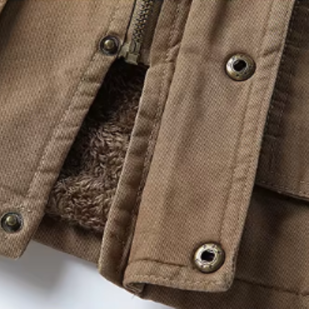 Codzienna bawełniana kurtka zimowa