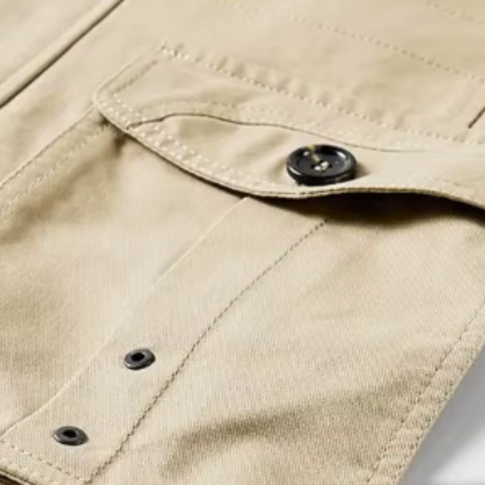 Elegancka kurtka z wieloma kieszeniami