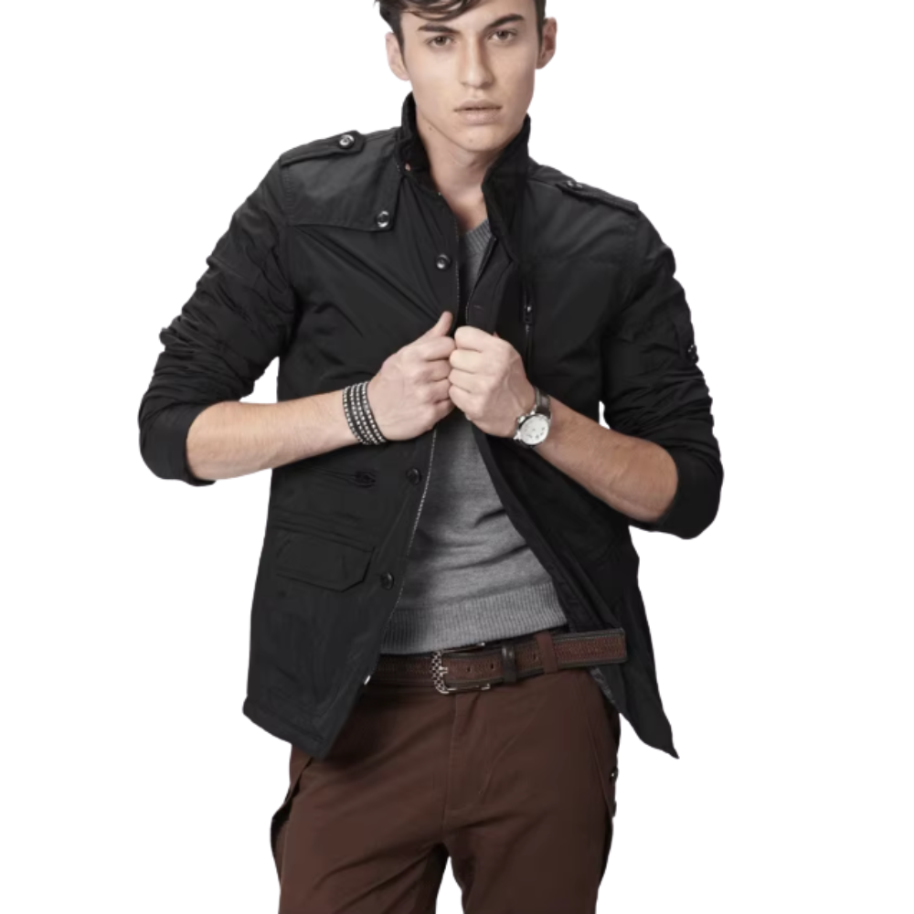 Elegancka kurtka wiatroszczelna