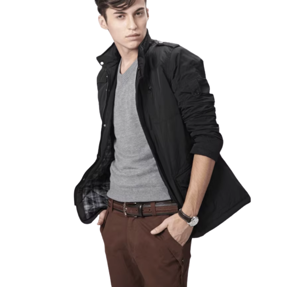 Elegancka kurtka wiatroszczelna