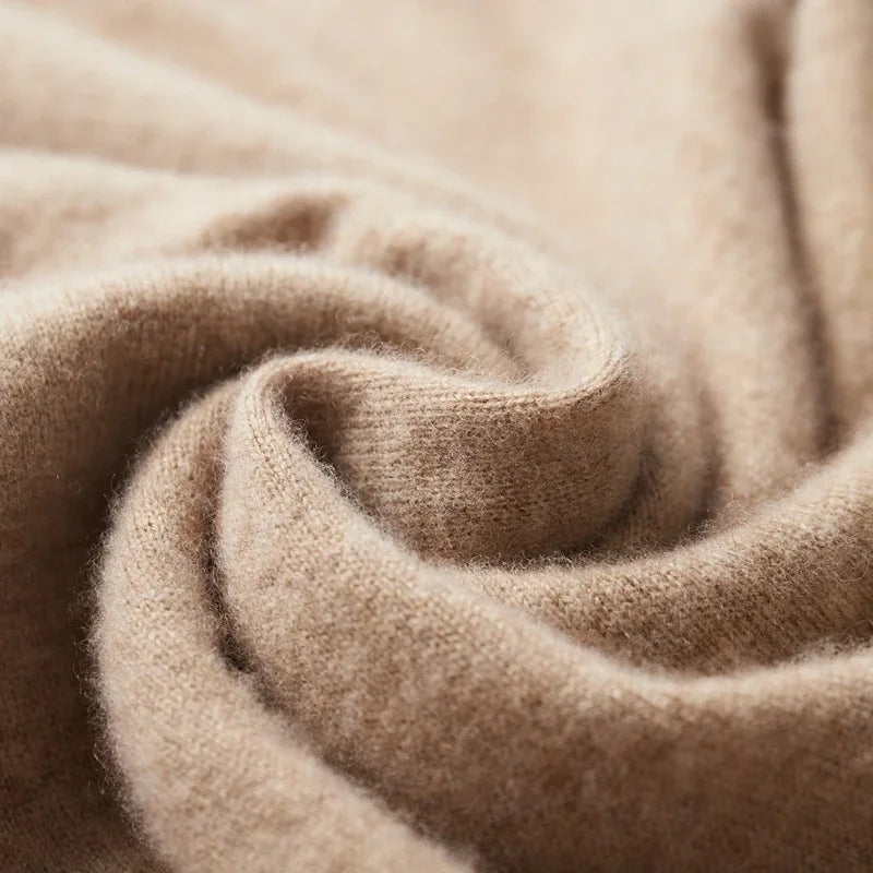 Tomasz | Komfortowa Bluza z Kapturem z Wełny Merino