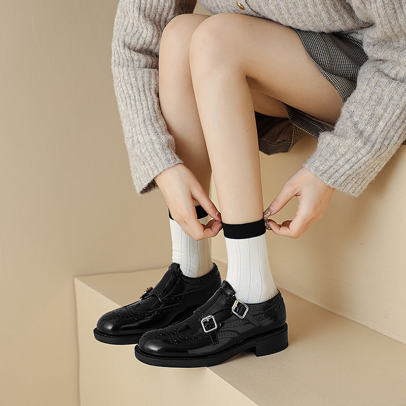 Cezary | Stylowe Skórzane Buty Męskie