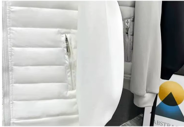 Elegancka bawełniana kurtka pikowana