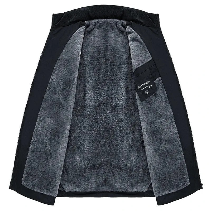 Elegancka ocieplana kurtka puchowa