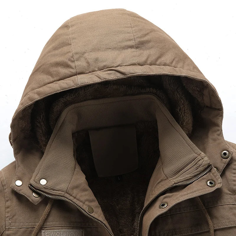 Codzienna bawełniana kurtka zimowa