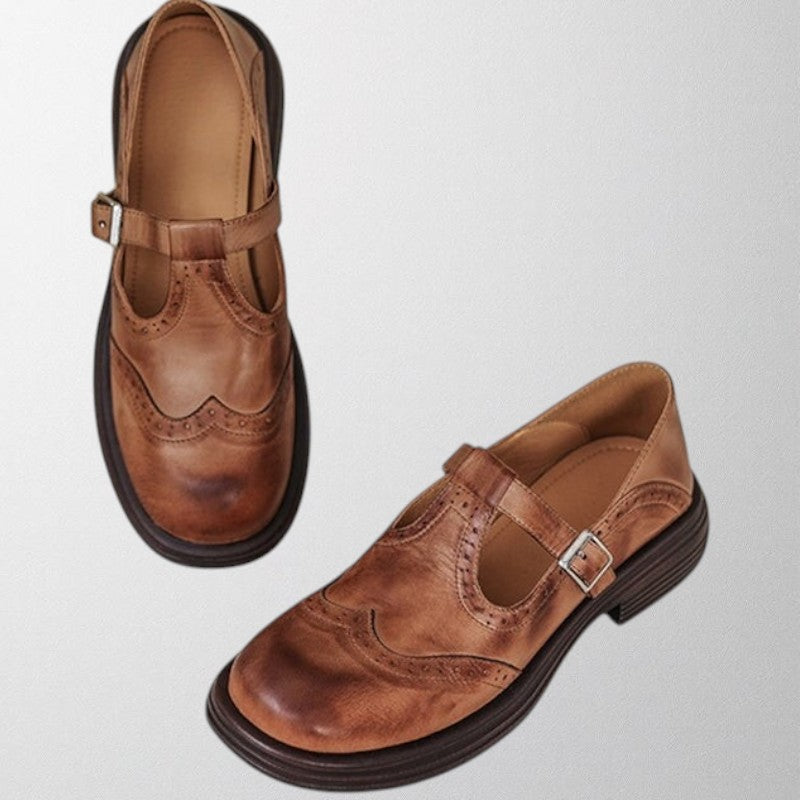 Sofia | Eleganckie Obuwie Skórzane w Klasycznej Formie