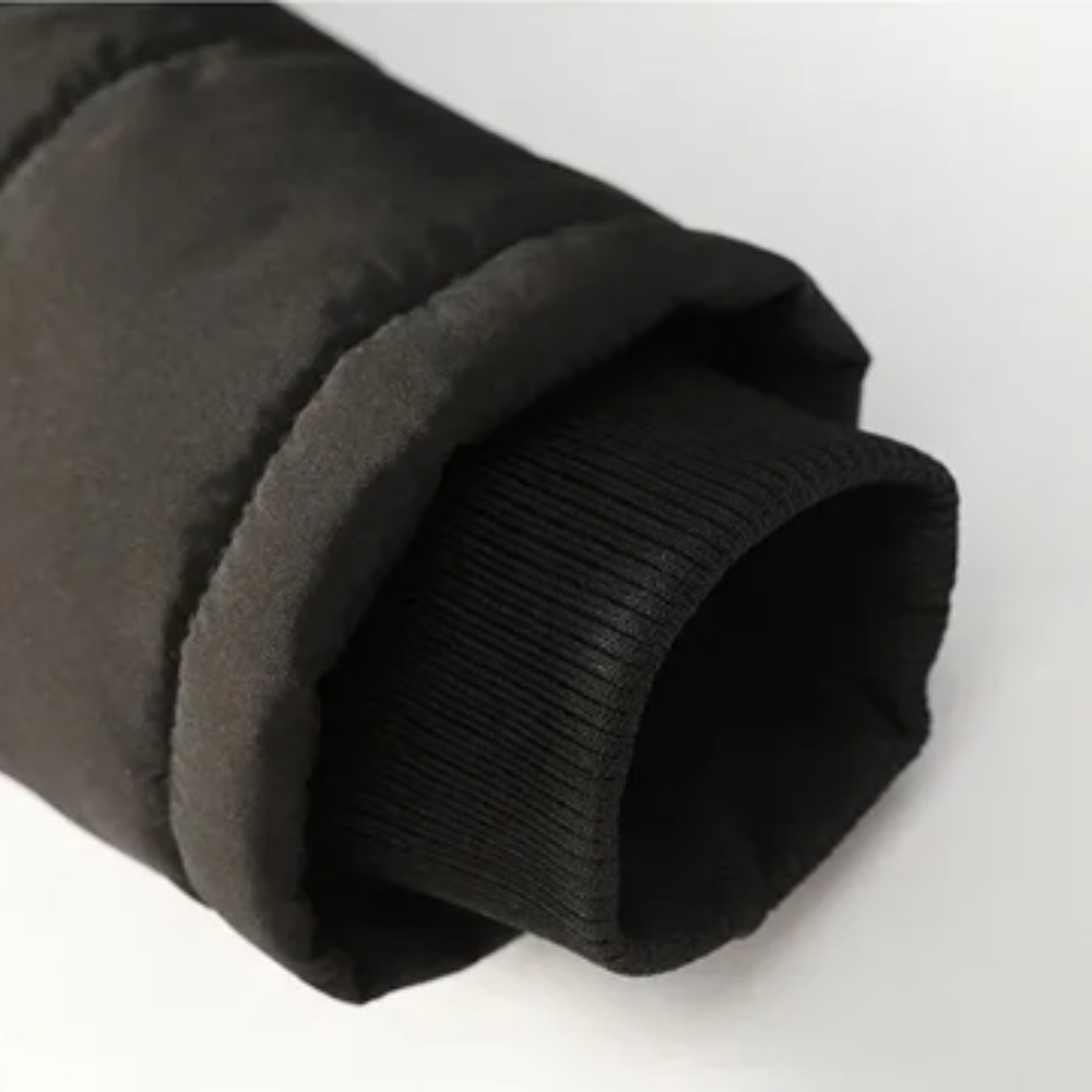 Elegancka ocieplana kurtka zimowa polarowa