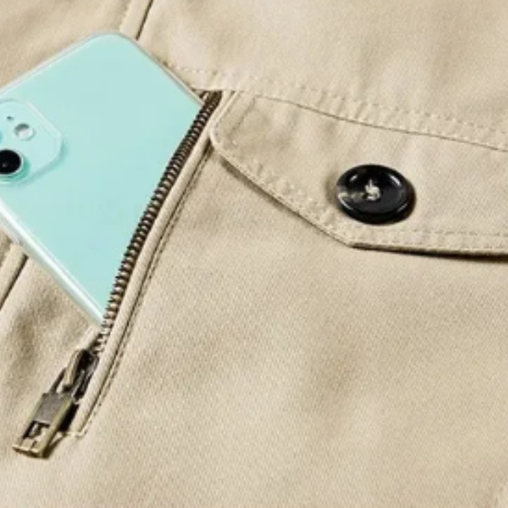 Elegancka ocieplana kurtka zimowa premium