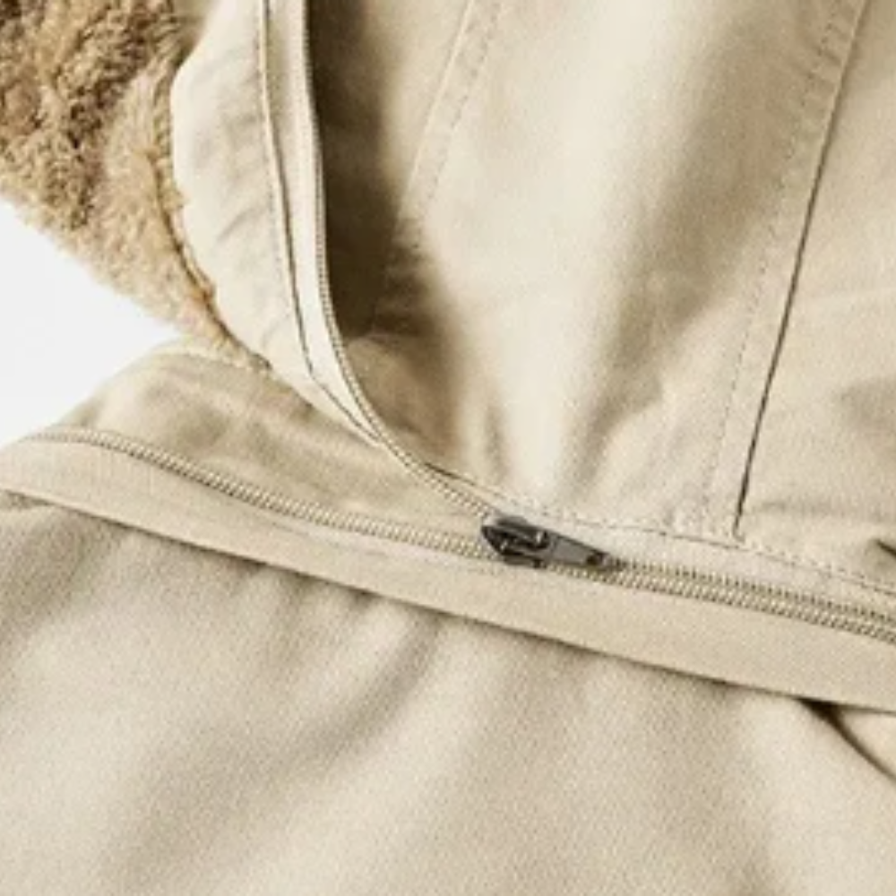 Elegancka ocieplana kurtka zimowa premium