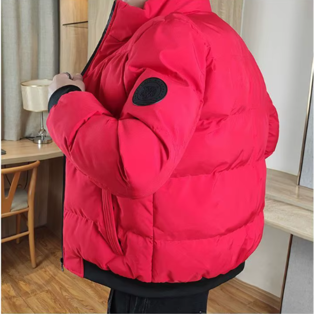 Elegancka wiatroodporna kurtka męska