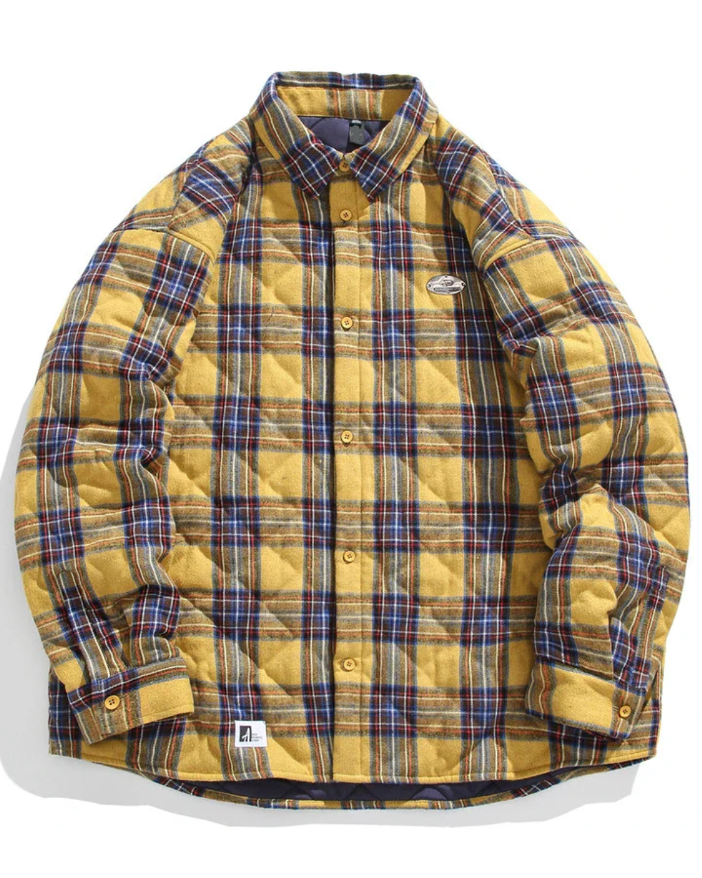 Bawełniana kurtka pikowana vintage