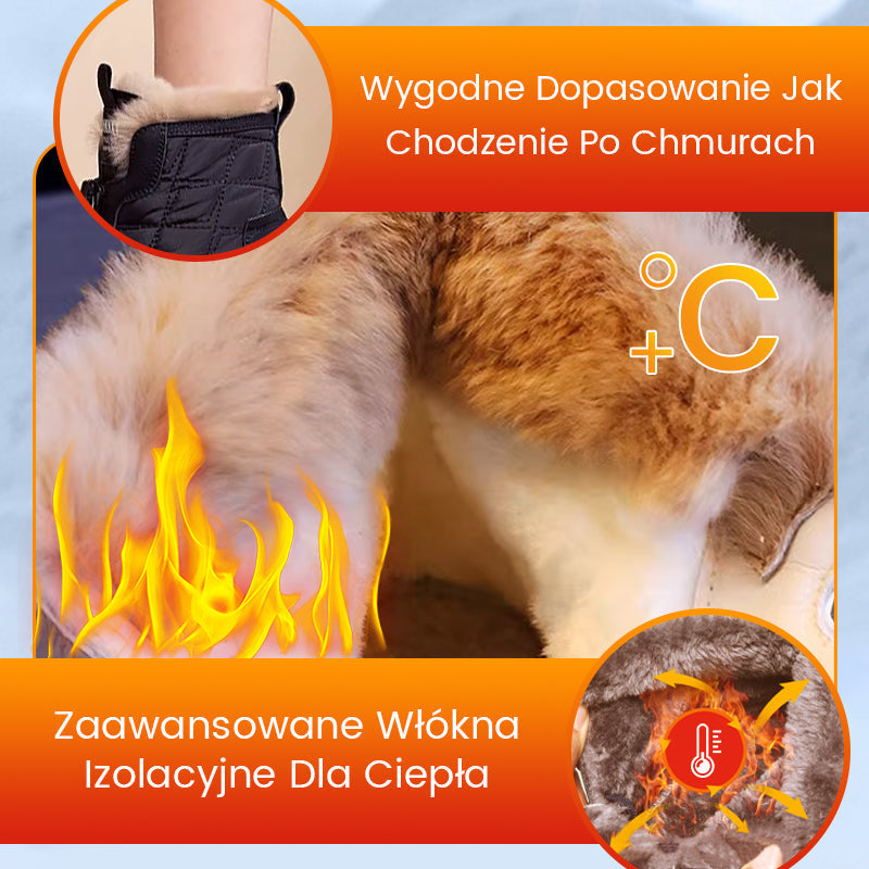 Malina | Stylowe Wodoodporne Sniegowce Damskie