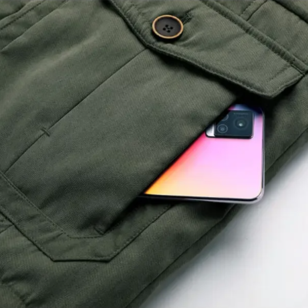 Elegancka ocieplana kurtka outdoorowa