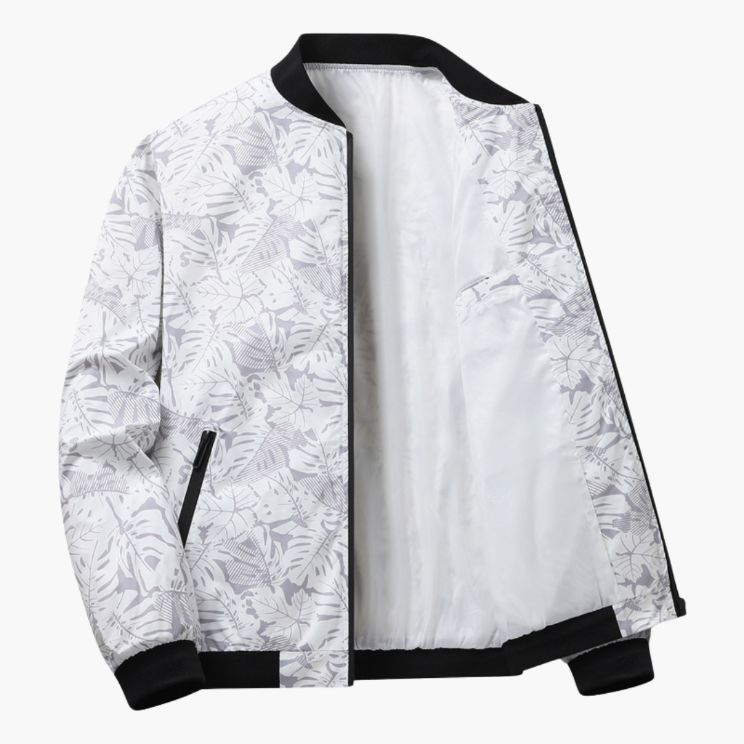 Elegancka męska kurtka typu bomber