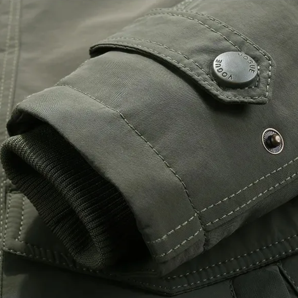 Elegancka ocieplana kurtka zimowa