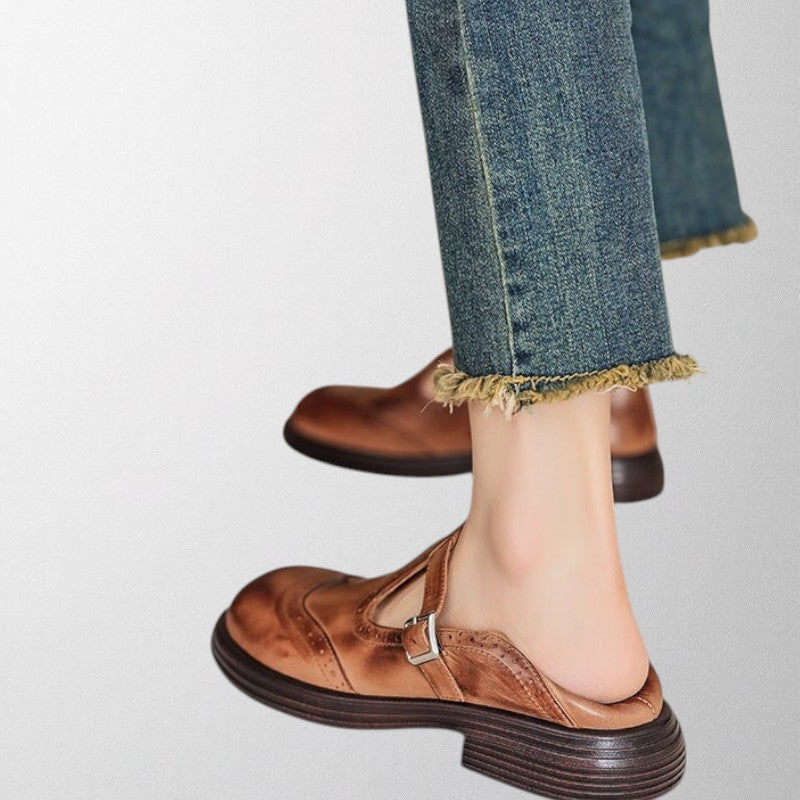 Sofia | Eleganckie Obuwie Skórzane w Klasycznej Formie