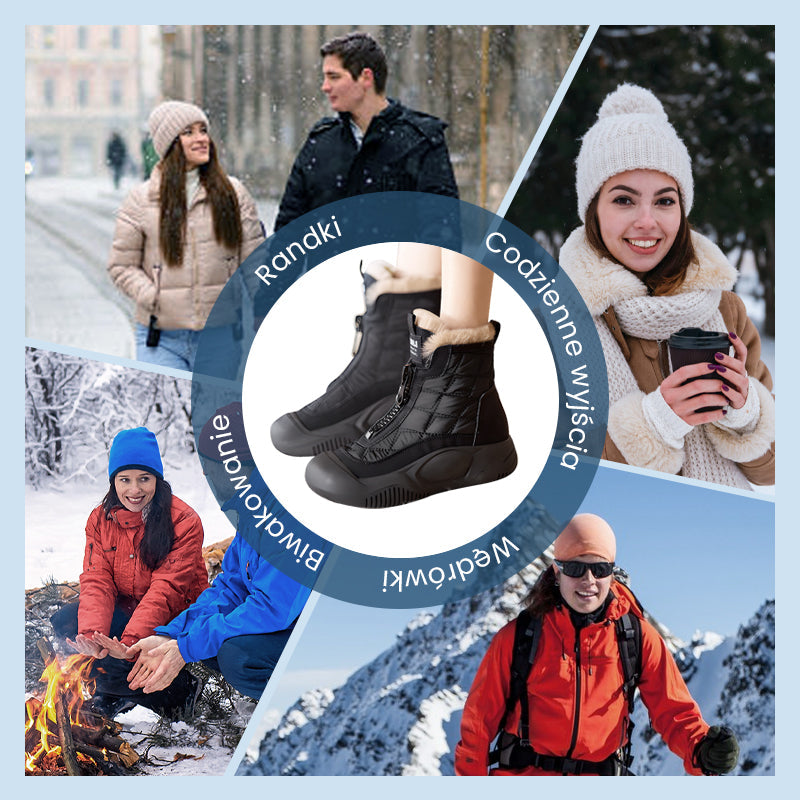 Malina | Stylowe Wodoodporne Sniegowce Damskie