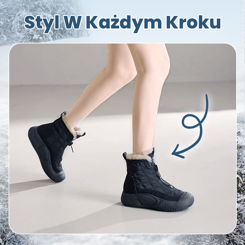 Malina | Stylowe Wodoodporne Sniegowce Damskie