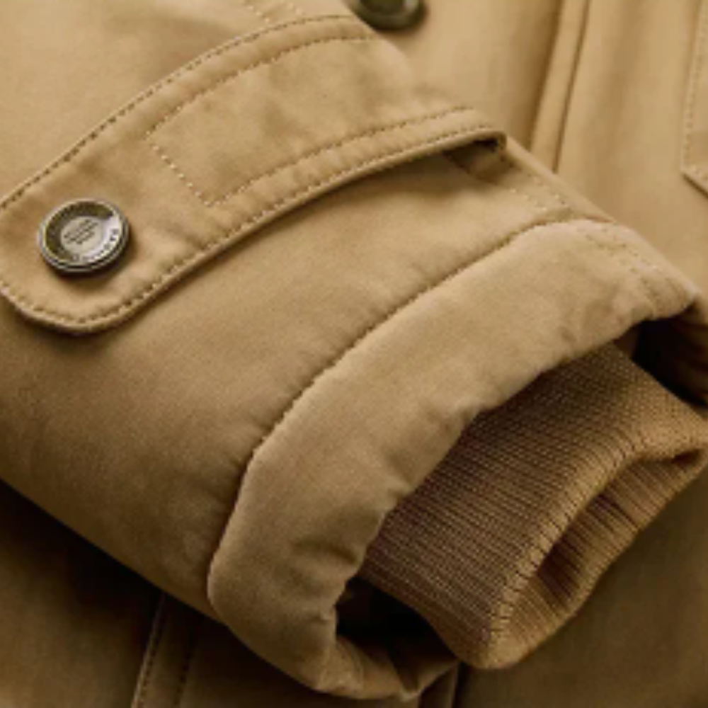 Elegancka ocieplana kurtka bomberka