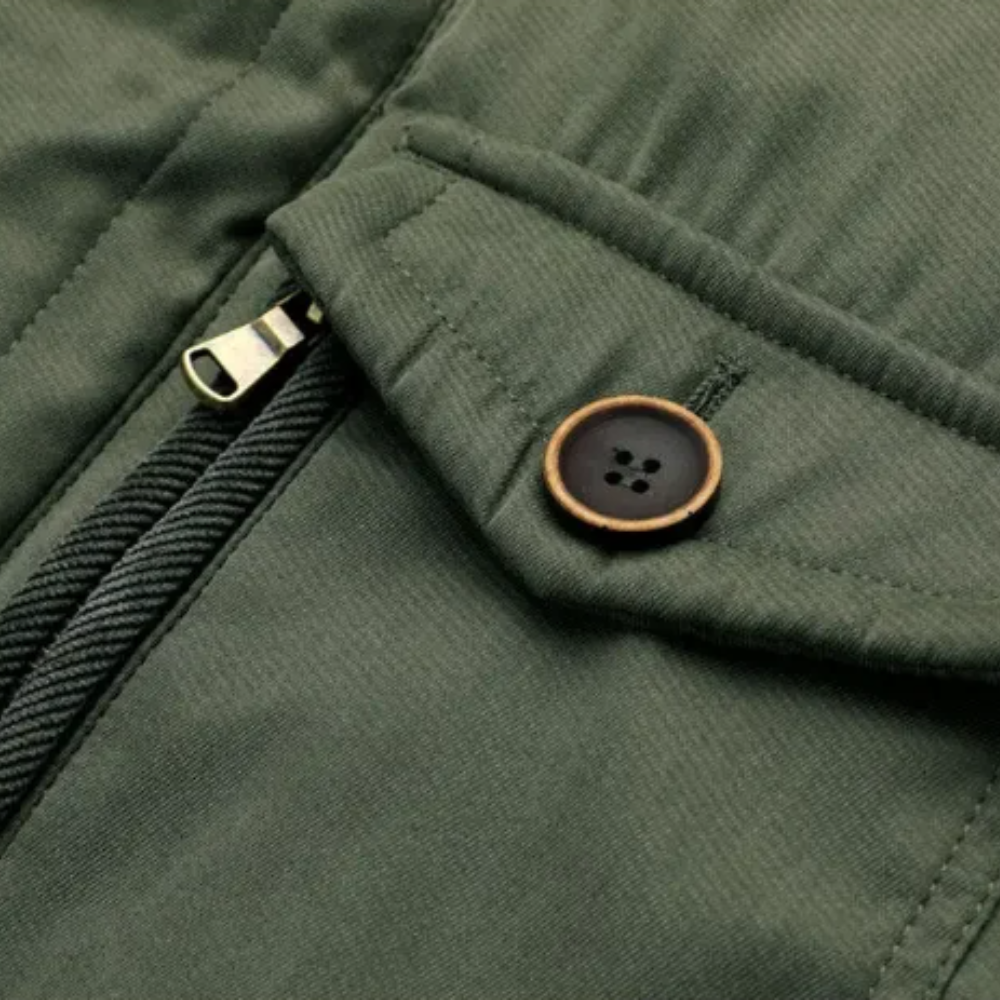 Elegancka ocieplana kurtka outdoorowa