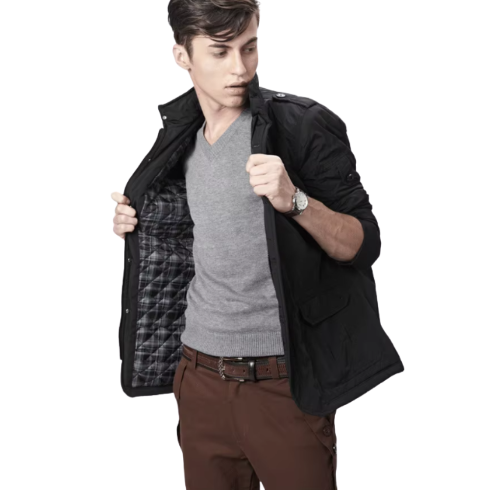 Elegancka kurtka wiatroszczelna