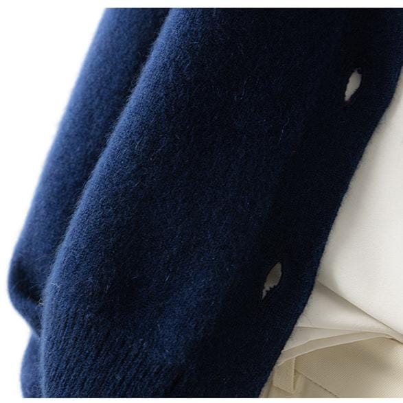 Elara | Klasyczny Kardigan Kaszmirowy Na Guziki