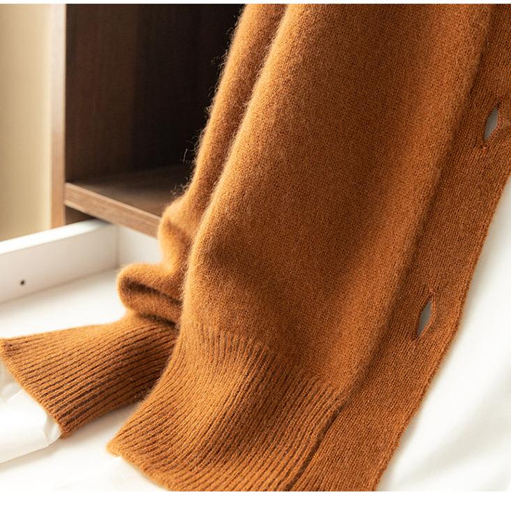 Elara | Klasyczny Kardigan Kaszmirowy Na Guziki