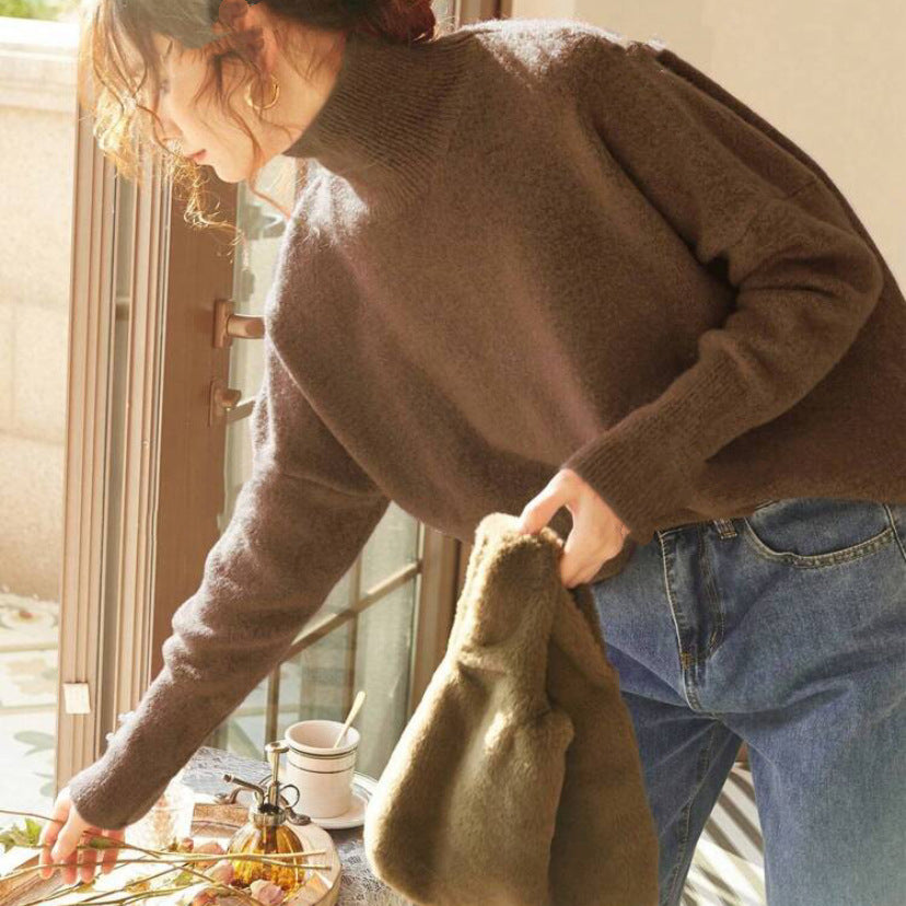 Selma | Wygodny Sweter Damski z Golfem