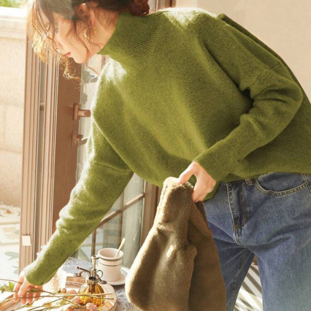 Selma | Wygodny Sweter Damski z Golfem