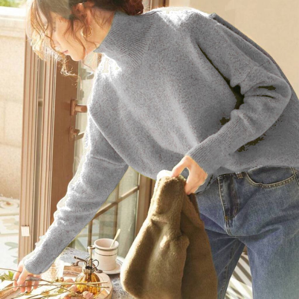 Selma | Wygodny Sweter Damski z Golfem