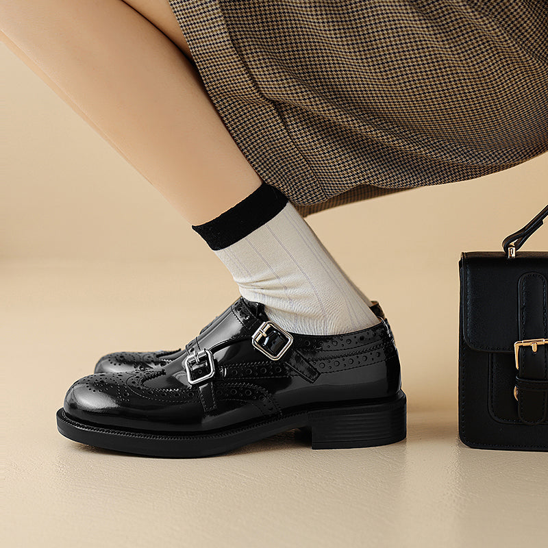 Cezary | Stylowe Skórzane Buty Męskie