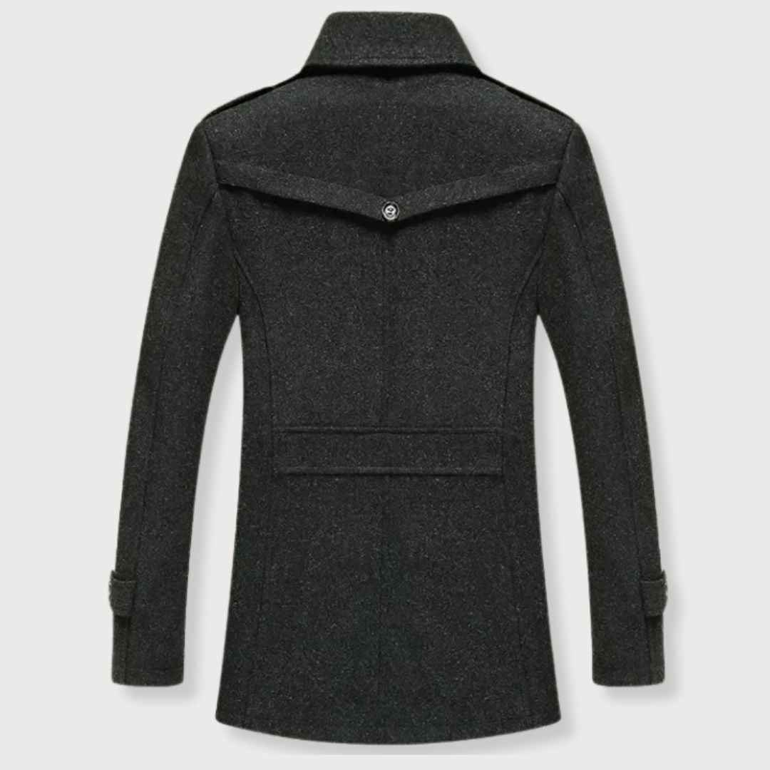 Edmund | Stylowy Dwuczęściowy Płaszcz Męski