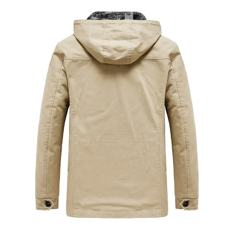 Elegancka kurtka z wieloma kieszeniami